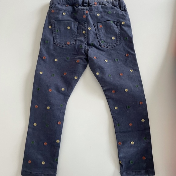 2/3T Cute Zara Star Patterned Pants - Picture 3 of 4
